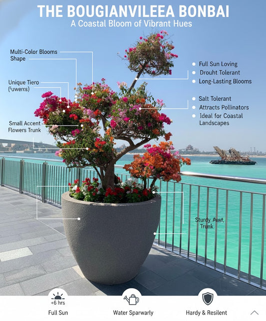 🌸Multi-Head Bougainvillea Tree – Luxury Flowering Statement Plant